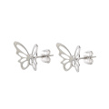 E-330 Xuping charm Jewelry Literario simple calados pendientes de mariposa en forma de pernos prisioneros